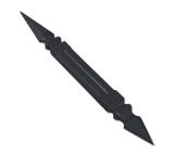 Black Flat Back Roof Spire