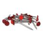 Polytop Pins & Nails Red