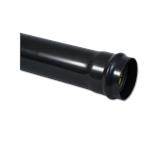 Soilpipe Single Socket Ended Black