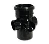 Boss Pipe Socket Spigot (Black