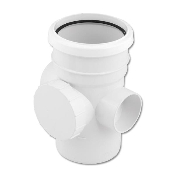 Access Pipe Socket / Spigot White