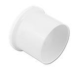 Pipe Coupling Single Socket White