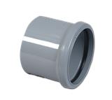 Pipe Coupling Single Socket Grey