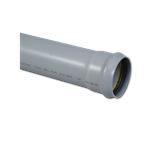 uPVC Grey Single Socket Ended Soil Pipe