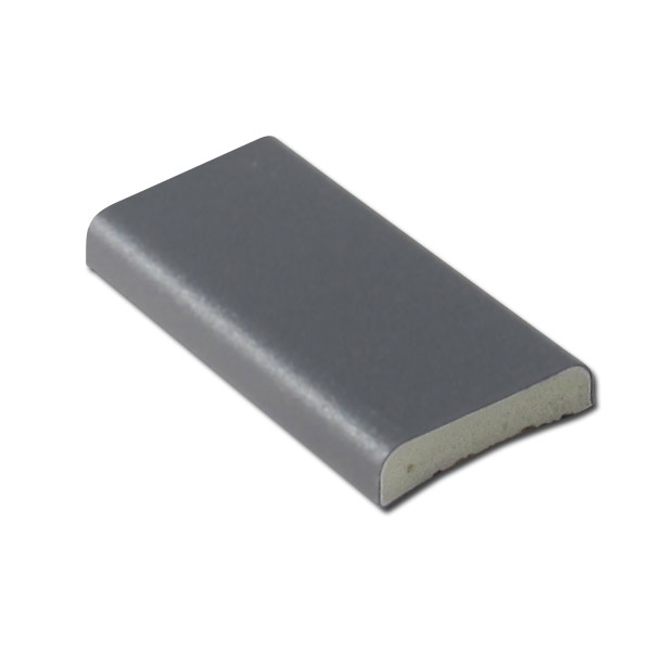 uPVC D-Section Trim (Slate Grey)