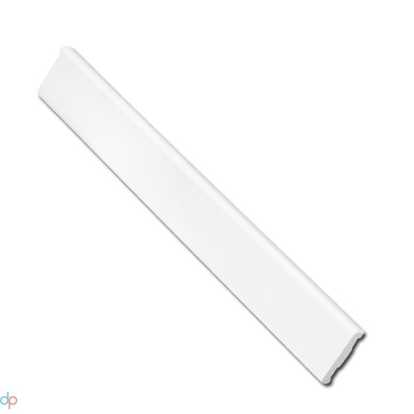 uPVC D-Section 25mm (Foiled White)