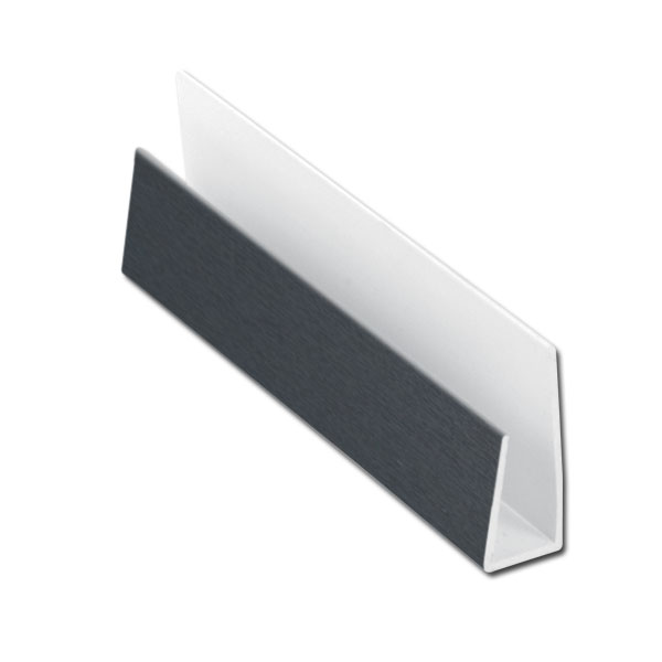 Anthracite Grey Hollow Soffit J-Trim