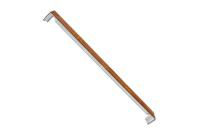 Golden Oak Fascia Joint (500mm) Double Ended