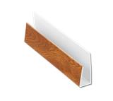 Golden Oak Soffit J-Trim 