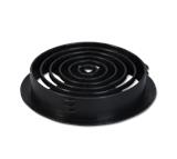 Black 70mm Circular Soffit Vent