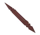 Rosewood Flat Back Roof Spire