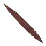 Rosewood Flat Back Roof Spire
