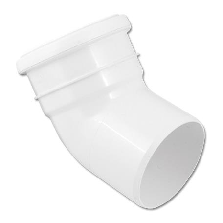 135 Soilpipe Bend Socket / Spigot White