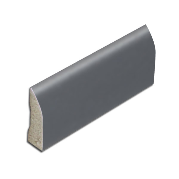 uPVC Slate Grey Edge Fillet Trim