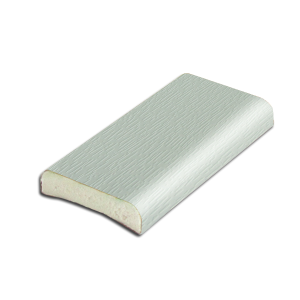 uPVC Agate Grey DSection Trim