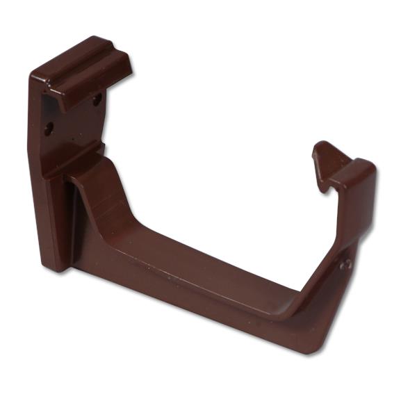 uPVC Brown Square Gutter Fascia Bracket