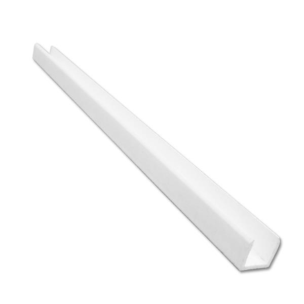 White uPVC Window Sill Channel Trim