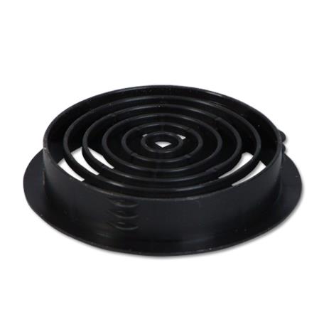 Black 70mm Circular Soffit Vent